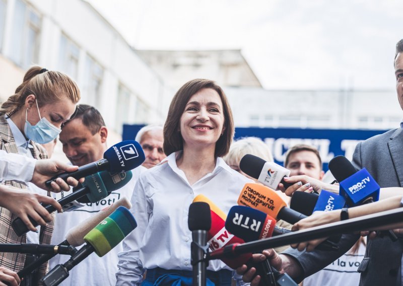 Prozapadna stranka vodi na izborima u Moldaviji
