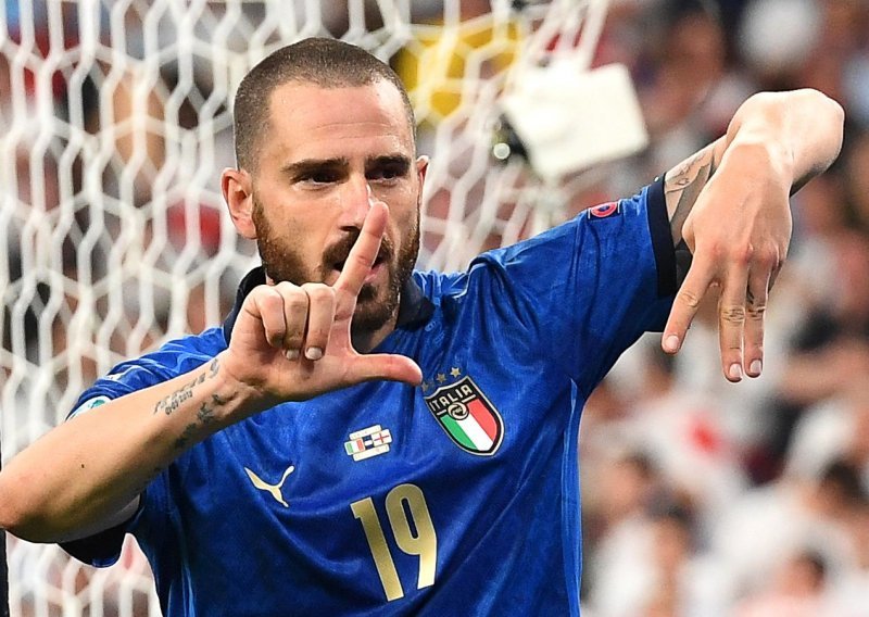 [FOTO] Leonardo Bonucci znao je kako utišati Wembley, a njegova poruka Englezima bila je vrlo znakovita