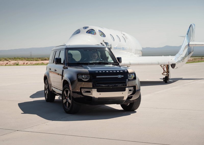 [FOTO/VIDEO] Land Rover uz svemirsku misiju Virgin Galactica: Prvi komercijalan let u svemir s punom posadom odlično prošao