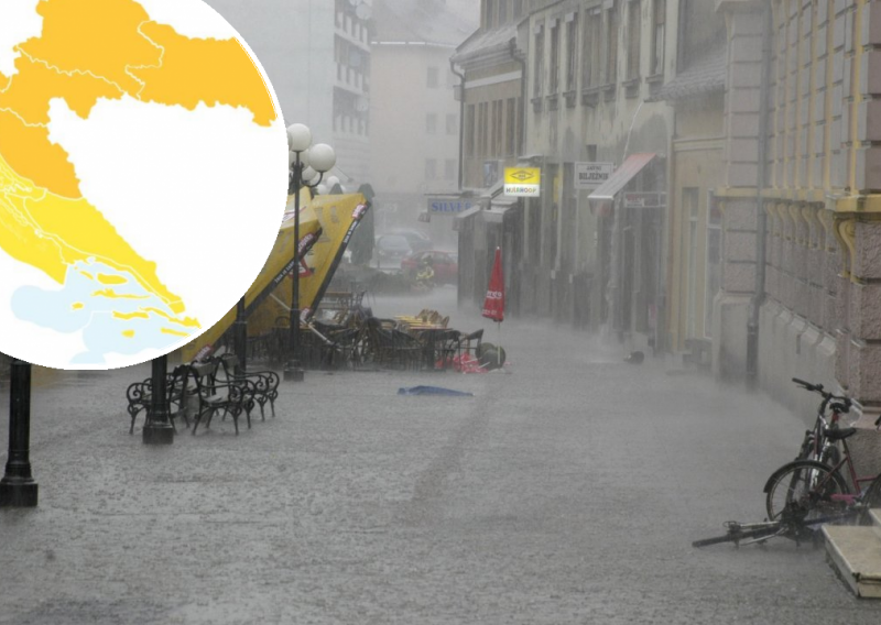 Meteoalarm zbog mogućih poplava: Budite spremni zaštititi sebe i imovinu; DHMZ izdao i priopćenje