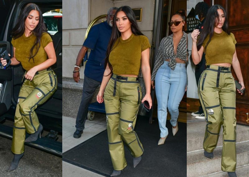Mislite da military look ne može biti ženstven? Razuvjerit će vas trendi izdanje Kim Kardashian