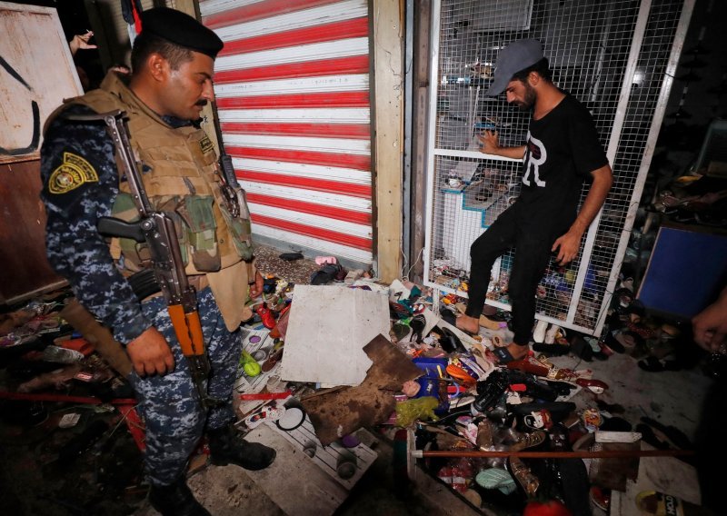Krvavi atentat na tržnici u Bagdadu, više od 20 mrtvih