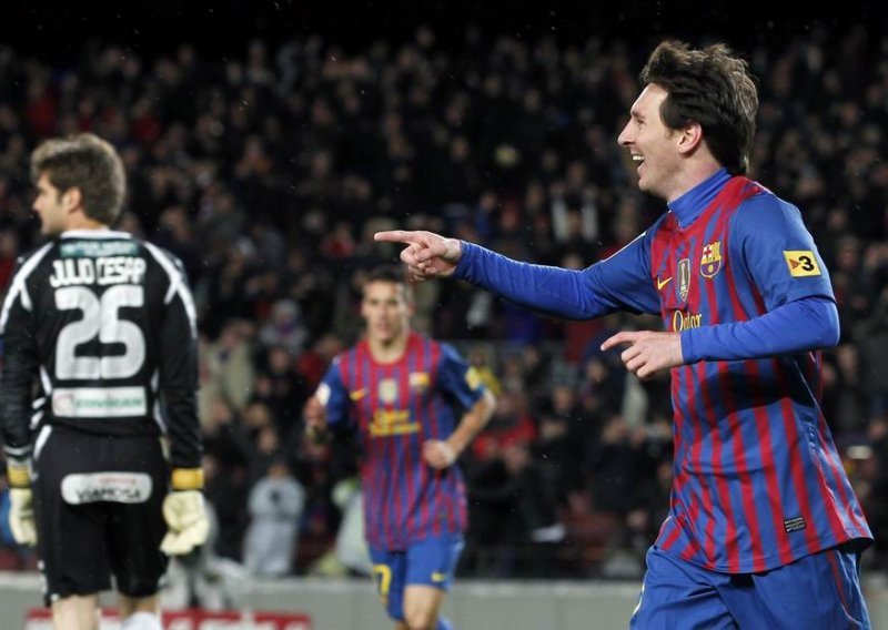 Messi ne misli stati - hat-trick za rekord Barce
