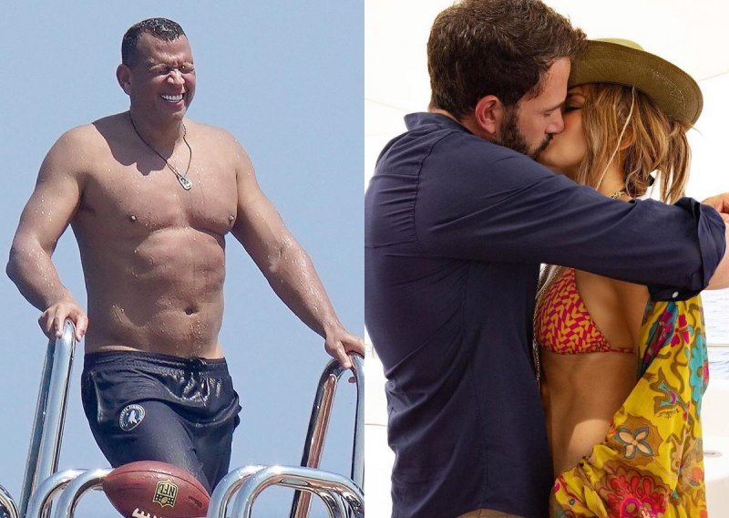 Jennifer Lopez i Ben Affleck prepustili su se strastvenim poljupcima na Francuskoj rivijeri, na koju je stigao i njezin bivši zaručnik