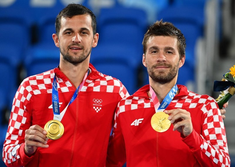 Zlatni hrvatski tenisači Mektić i Pavić, nakon što su ispisali olimpijsku povijest, priznali su da još nisu svega svjesni: Mislimo da će nam danima dolaziti do mozga što smo napravili