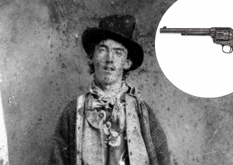 Svjetski rekord za vatreno oružje: Pištolj kojim je ubijen Billy Kid prodan za čak šest milijuna dolara