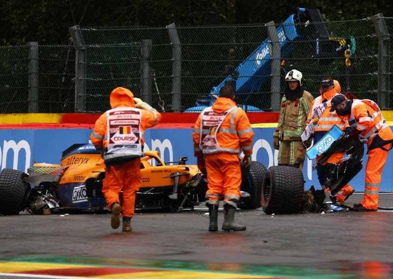 Maxu Verstappenu 'pole position', do njega starta veliko iznenađenje, a kvalifikacije obilježila teška nesreća pri 300 km/h