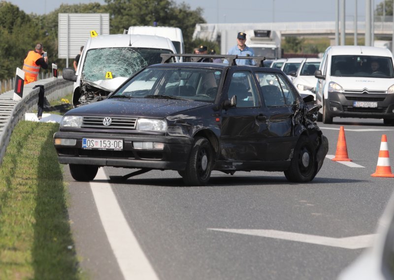 [FOTO/VIDEO] U prometnoj nesreći na osječkoj obilaznici poginuo 68-godišnjak