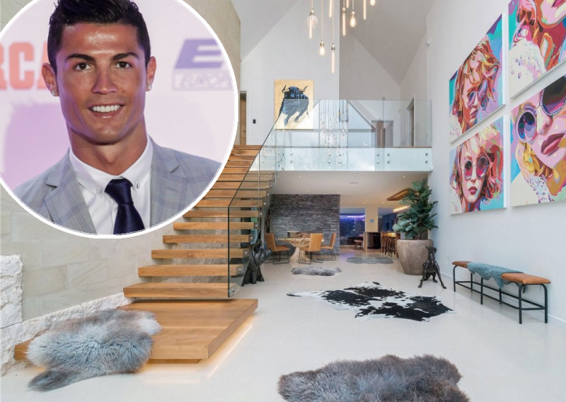 Ovako izgleda novi Ronaldov dom u Engleskoj: Raskošna kuća s unutarnjim bazenom i tri dnevna boravka