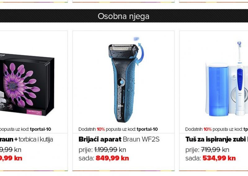 Braun proizvodi za osobnu njegu po akcijskim cijenama!