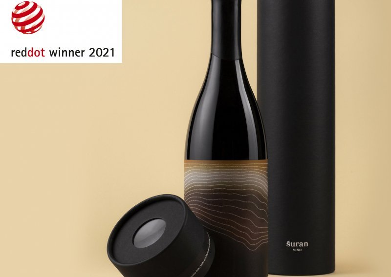 Prestižnu nagradu Red Dot odnio je rovinjski studio Tumpić/Prenc za dizajn etikete biodinamičkih vina Šuran