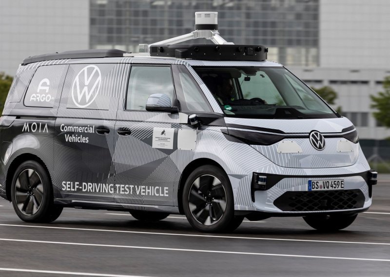[FOTO/VIDEO] Prvi prototipovi ID.BUZZ-a za autonomnu vožnju: Volkswagen gospodarska vozila, Argo AI i MOIA kreću 2025.