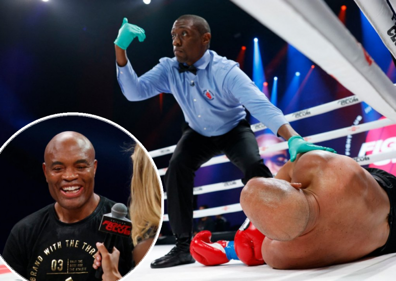 [VIDEO/FOTO] Anderson Silva nije imao milosti i brutalno je nokautirao Tita Ortiza; popularni 'Spider' sve je završio u 90 sekundi