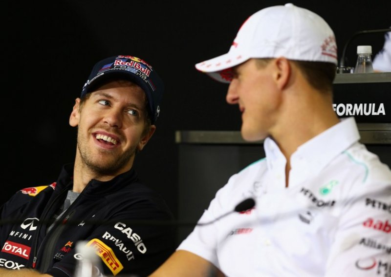 Schumacher iskren: Drago mi je da nisam Vettelov kolega