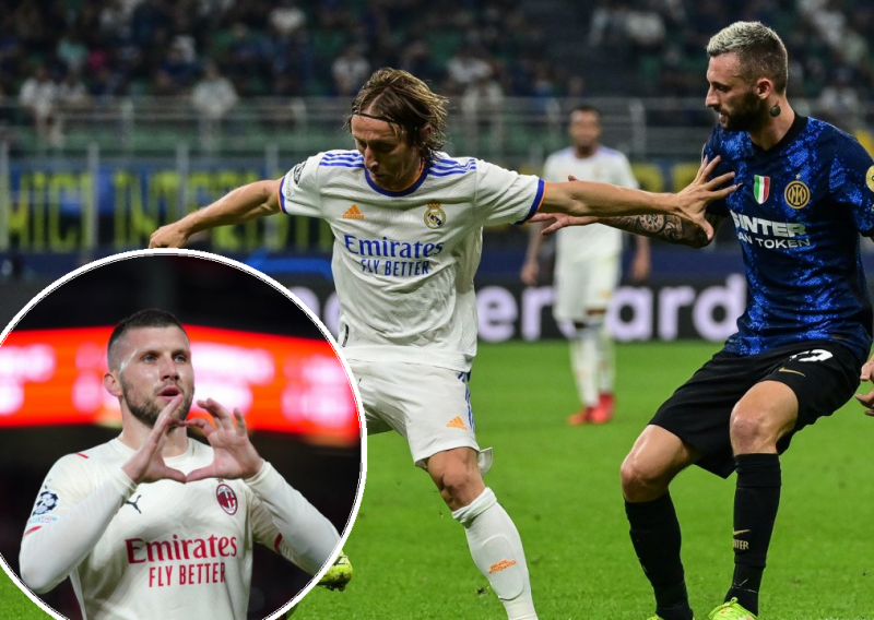 [FOTO] Real Madrid u zadnjim minutama kaznio Interove promašaje;  Milanu ni gol Ante Rebića nije pomogao na Anfieldu; na Etihadu palo devet pogodaka...