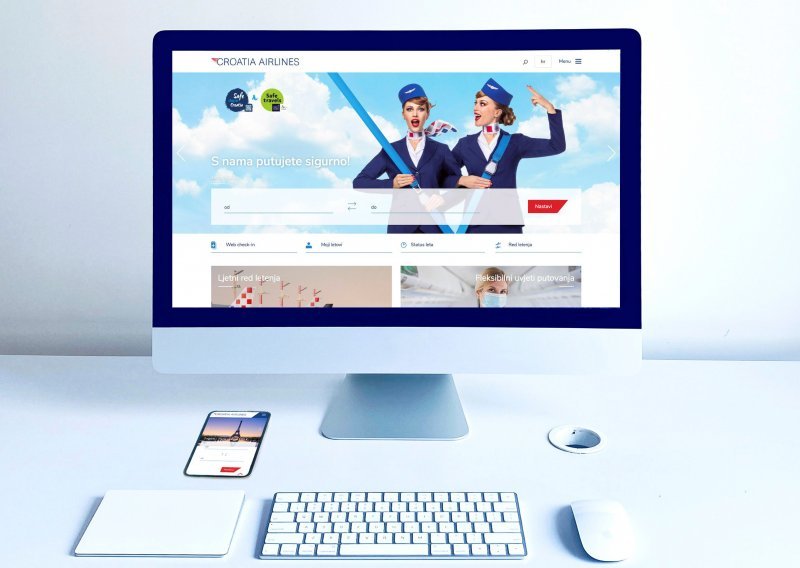 Croatia Airlines još dostupnija putnicima putem novih web stranica