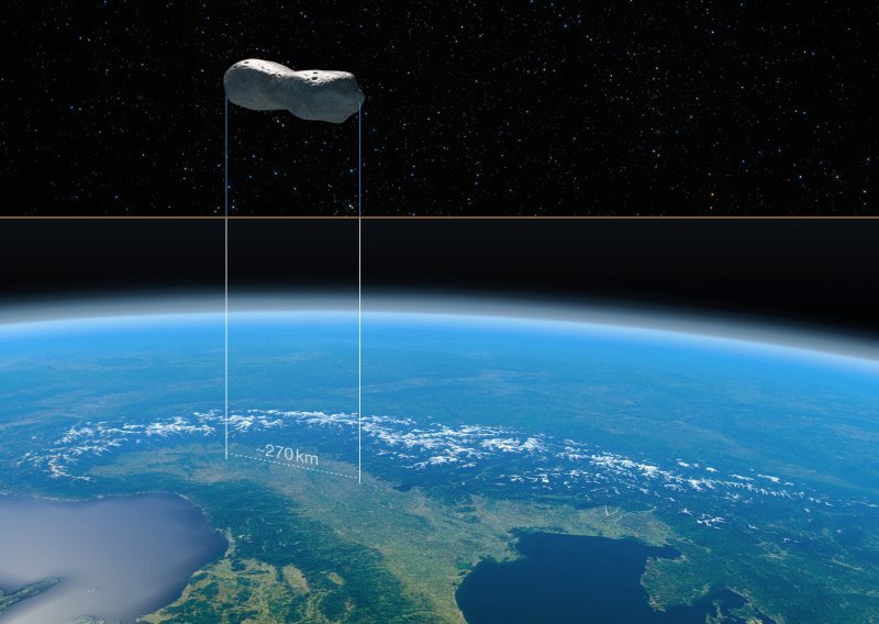 [FOTO] Znanstvenici su iznenađeni: Najnovije slike kostolikog asteroida tek su dio priče o njegovoj neobičnoj prirodi