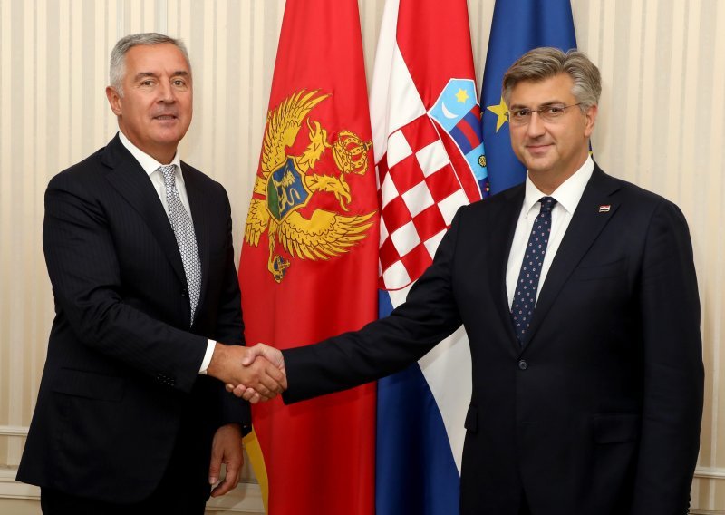 [FOTO] Plenković: Hrvatska podupire suverenost i neovisnost Crne Gore