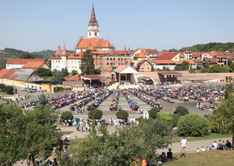Oko 7000 vjernika iz Zagreba na hodočašću u Mariji Bistrici