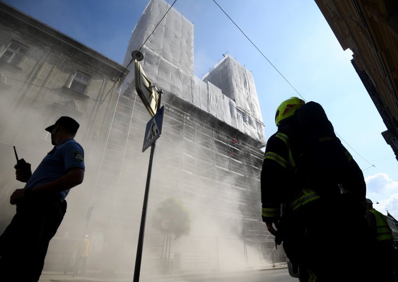 [FOTO/VIDEO] Pogledajte kako je izgledalo miniranje u crkvi u središtu Zagreba