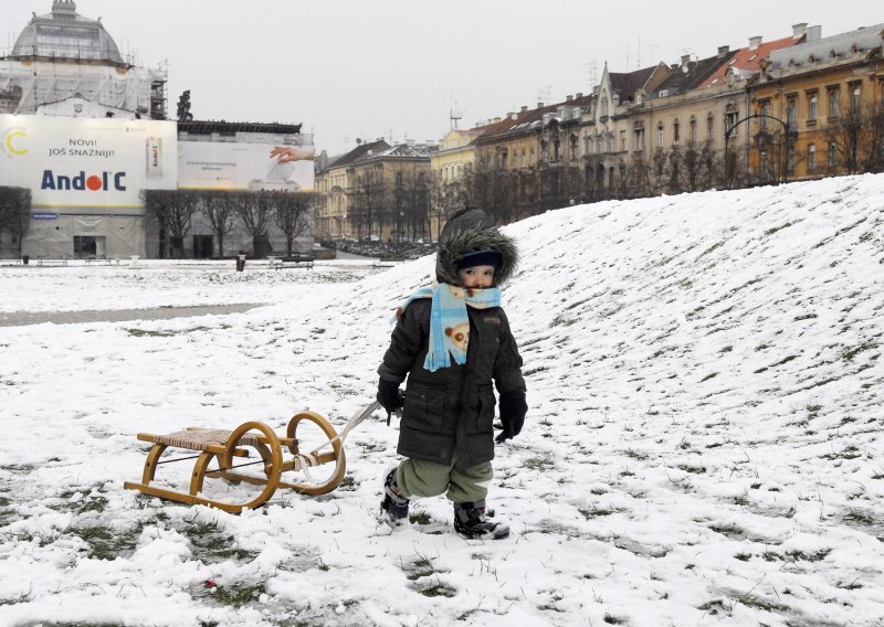 Prvi snijeg Zagreb bi mogao zabijeliti već u petak