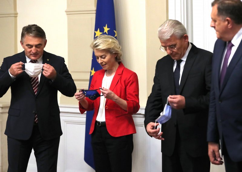 [FOTO] Von der Leyen u Sarajevu ostavila dvojbe kod članova Predsjedništva BiH