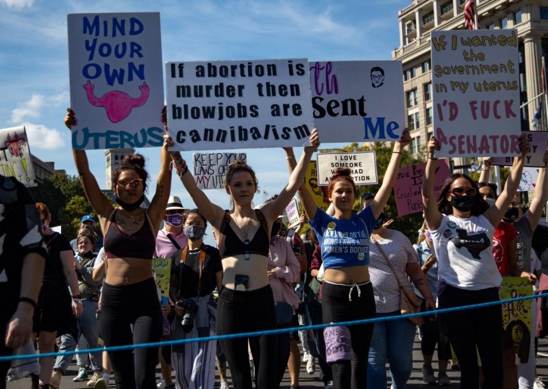 Prosvjedi za pobačaj diljem SAD-a protiv teksaškog zakona 'otkucaja srca'