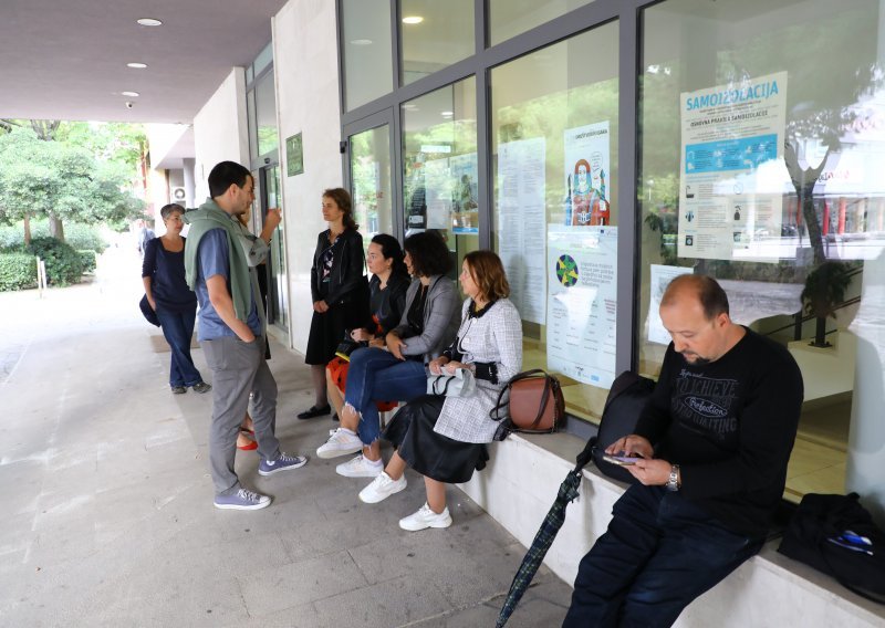 Radnici splitskog Centra za socijalnu skrb treći dan odbijaju testiranje: Svatko za sebe će odlučiti kako nastaviti borbu dalje