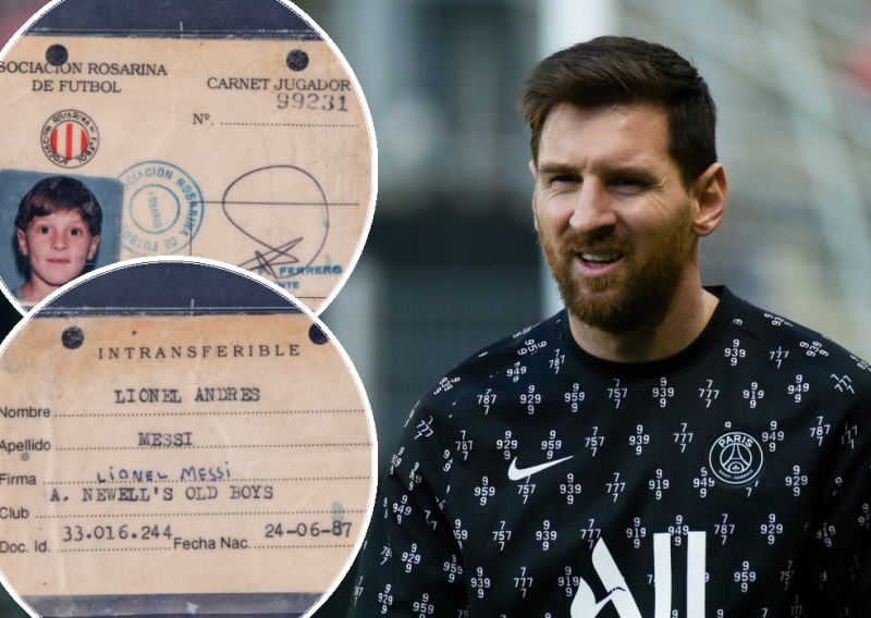 Leo Messi ponovno je u centru pažnje; prodaje se njegov prvi potpis, a cijena na aukciji iz sata u sat nezadrživo raste