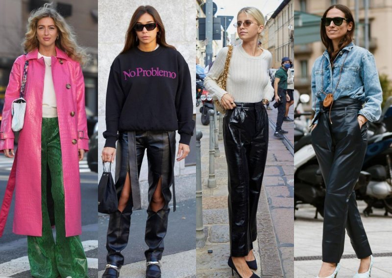 Omiljena zamjena za traperice: Kožne hlače i ove sezone su modni hit, a evo kako ih se najviše isplati nositi