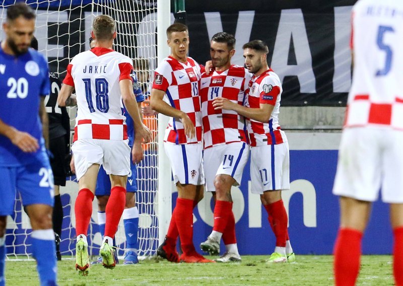 [FOTO] Hajdukov napadač Marko Livaja zabio je za Vatrene drugu utakmicu zaredom, a nakon nje osvrnuo se na ciparskog izbornika