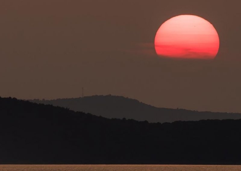 Čarobni zalazak sunca oduševio Zadrane