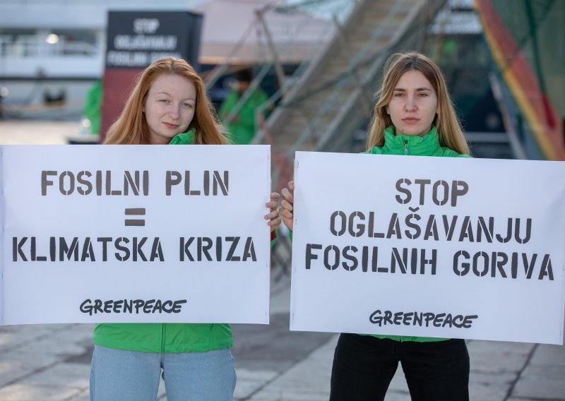 [FOTO/VIDEO] Greenpeace podsjeća da je Inina platforma Ivana D još uvijek je na dnu Jadrana