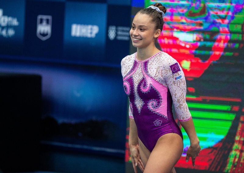 Mlada Hrvatica Christina Zwicker uoči početka Svjetskog prvenstva u gimnastici: Hrana? Nađe se nešto jestivo, ali preživjet ćemo!