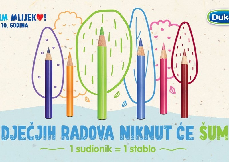 Dukat obilježava 10. obljetnicu projekta 'VOLIM MLIJEKO!' i pokreće najveći pojedinačni projekt pošumljavanja u Hrvatskoj