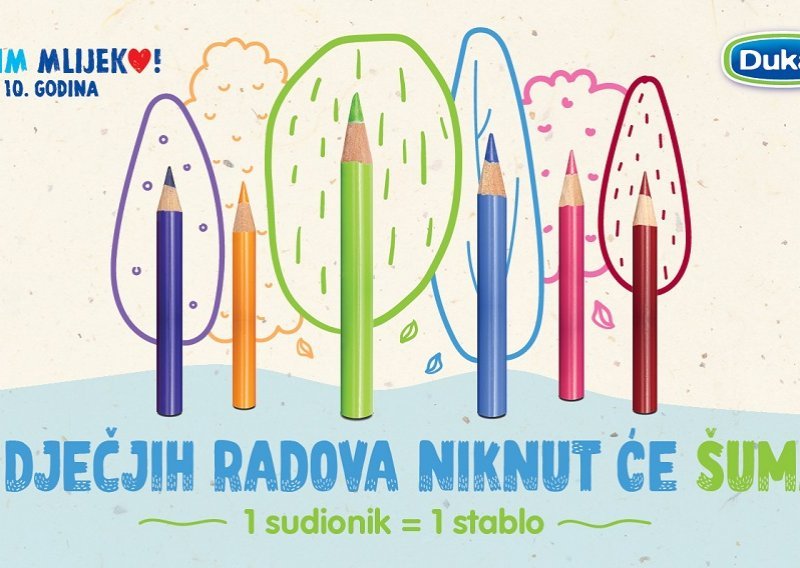 Dukat obilježava 10. obljetnicu projekta 'VOLIM MLIJEKO!' i pokreće najveći pojedinačni projekt pošumljavanja u Hrvatskoj