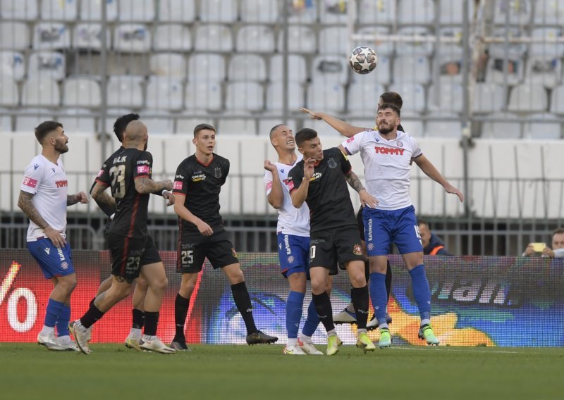 [VIDEO/FOTO] Hajduk nije uspio zatresti mrežu na Poljudu, a loše se piše treneru Jensu Gustafssonu; Gorica je opet bila 'crna mačka' za Splićane