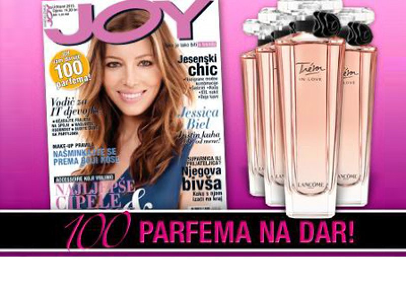 Joy nagrađuje parfemom Trésor In Love