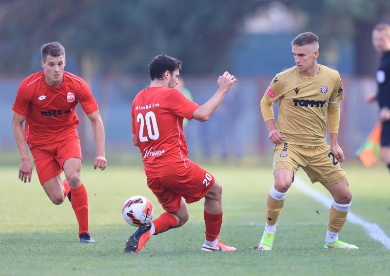 [FOTO] Hat-trick Marka Livaje i dva gola Marina Ljubičića za uvjerljivu pobjedu Hajduka kod Belišća