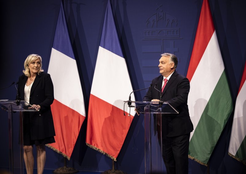 U Budimpešti Marine Le Pen podržala Orbana i kritizira EU