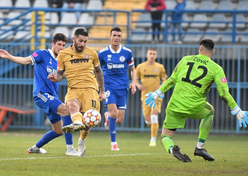 Hajduk je u jednoj situaciji u Koprivnici dobro prošao; trebao mu je biti isključen igrač zbog onoga što je napravio