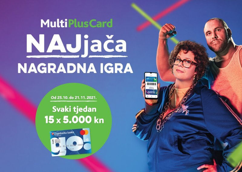 MultiPlusCard je pokrenuo nagradnu igru u kojoj će do 21. studenoga biti moguće svaki tjedan osvojiti 5 tisuća kuna