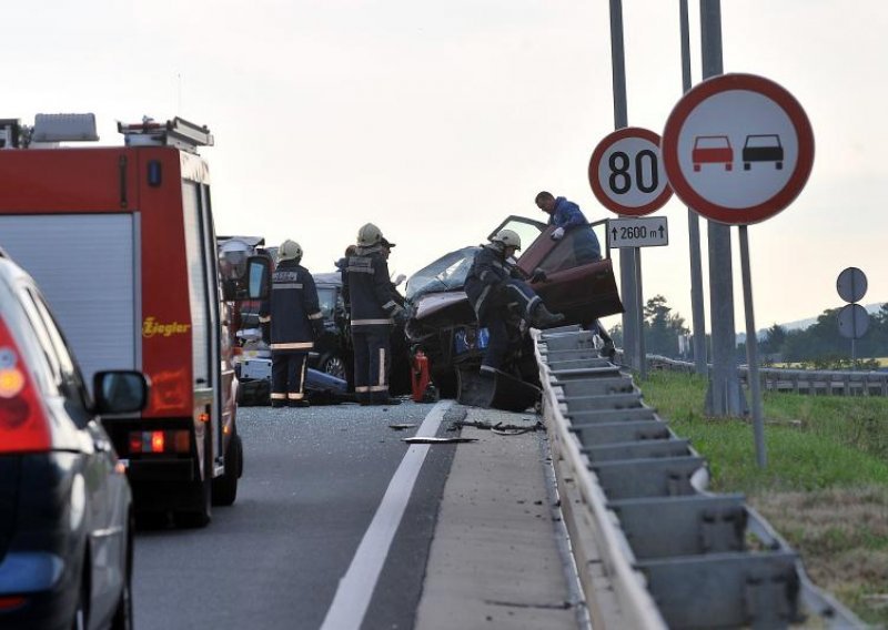 Direktni sudar kod Varaždina, lančani kod Gospića