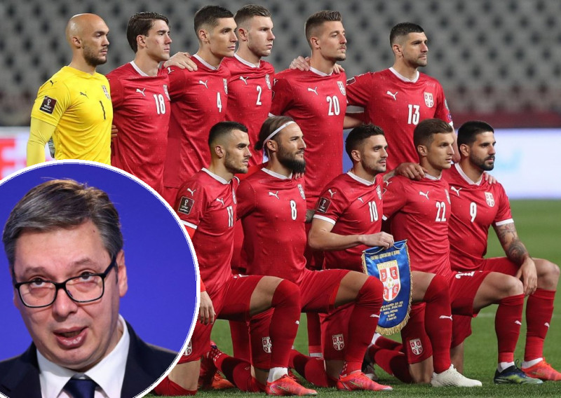 Aleksandar Vučić je srpskim nogometašima upao u avion i održao vatreni govor; evo koliko je novca obećao 'orlovima' ako izbore SP 2022. godine