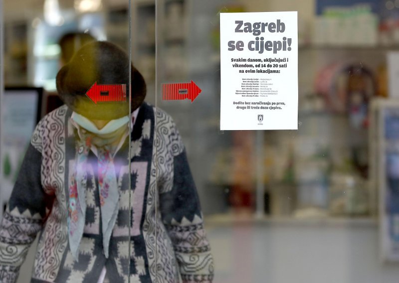 U Hrvatskoj u srijedu 6670 zaraženih, od početka pandemije preminulo više od 10 tisuća ljudi