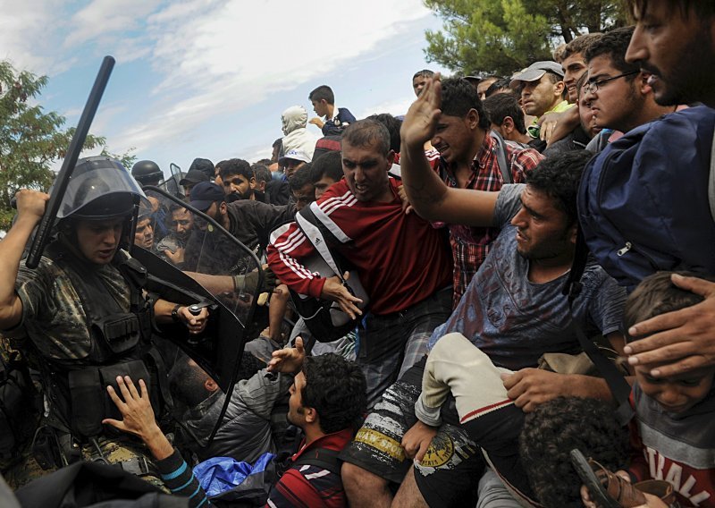 Teška nesreća i sukobi u logoru Idomeni