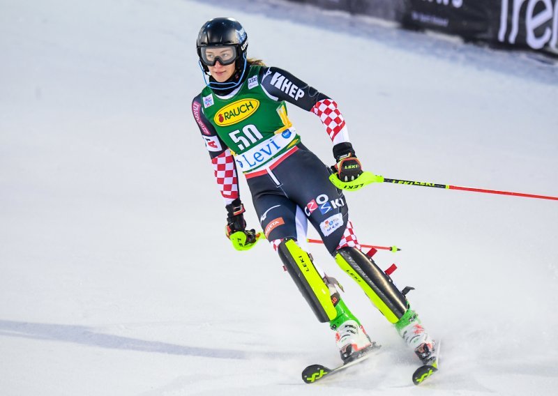 [FOTO] Hrvatska skijaška senzacija fenomenalno odradila prvu vožnju slaloma i smiješi joj se uvjerljivo najbolji rezultat karijere