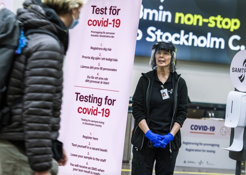 Švedska opet oborila rekord po broju zaraženih, pritisak na zdravstveni sustav raste