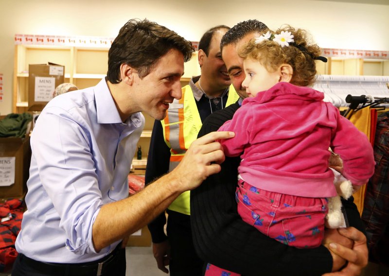 Kanadski premijer Trudeau osobno dočekuje izbjeglice iz Sirije