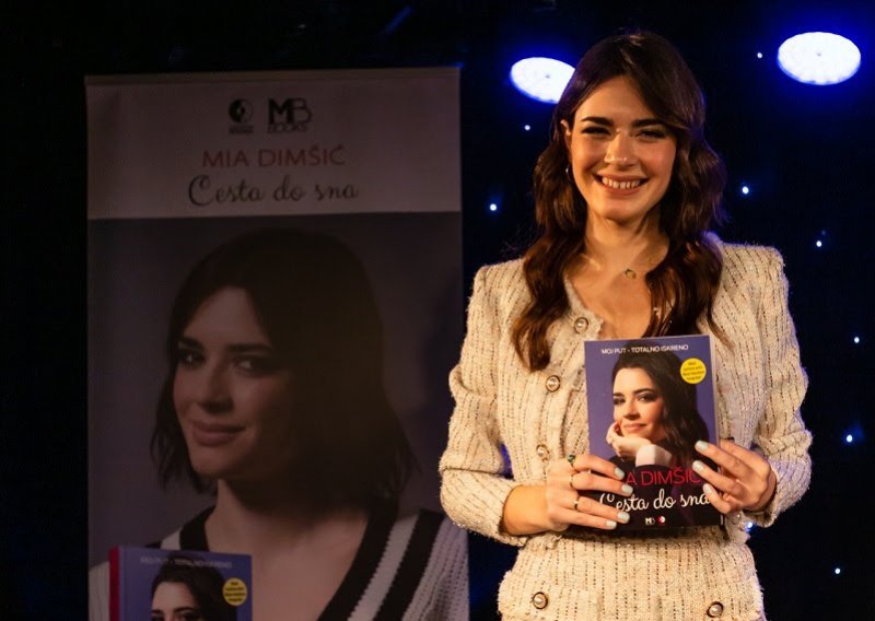 Mia Dimšić predstavila knjigu 'Cesta do sna' u novootvorenom Klubu Kazališta Komedija
